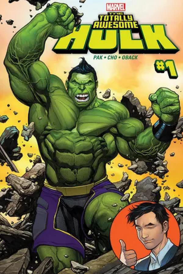The Totally Awesome Hulk #1  cover
