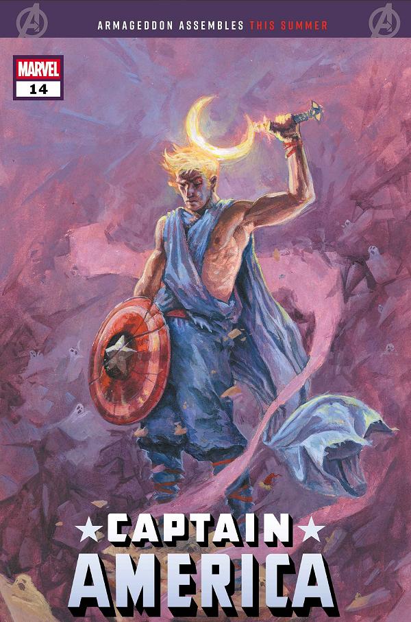 Captain America #14 DOMENICO CAVA VARIANT [ARM] cover