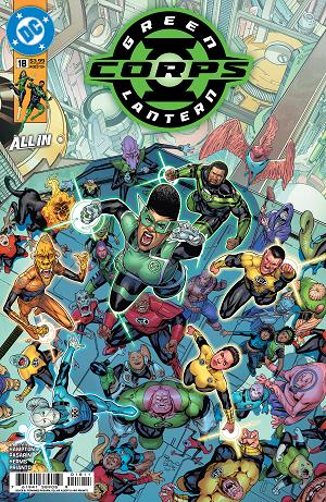 Green Lantern Corps #18 CVR A FERNANDO PASARIN cover