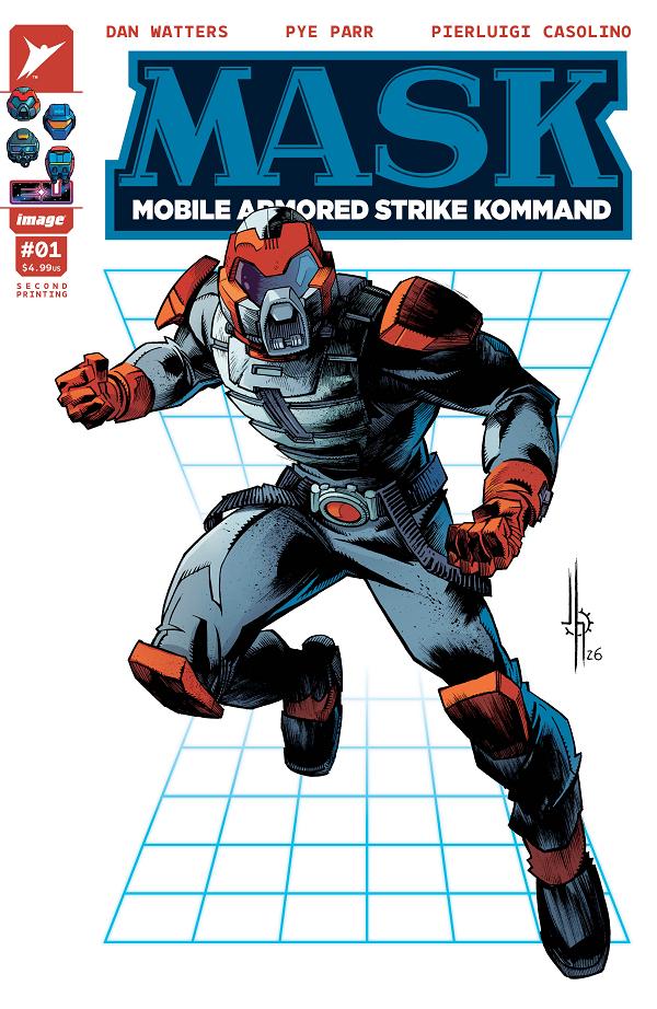 Mask #1 variant cover by Jason Howard