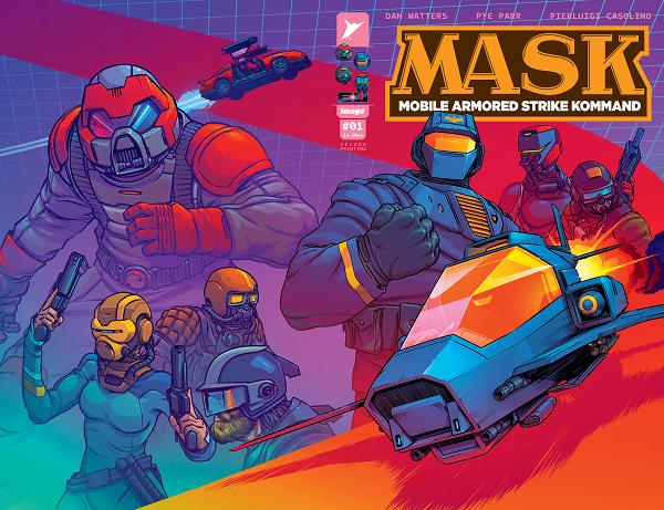 Mask #1 variant cover by Pye Parr