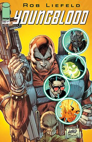 Youngblood #100 CVR B 2ND PTG CVR B GHOST MACHINE cover