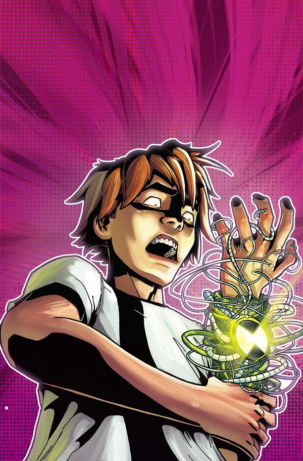 Ben 10 #3 variant cover by Cormac Hughes