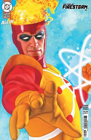 Fury Of Firestorm #4 CVR E (OF 8) CVR E MARK SPEARS CARD STOCK cover