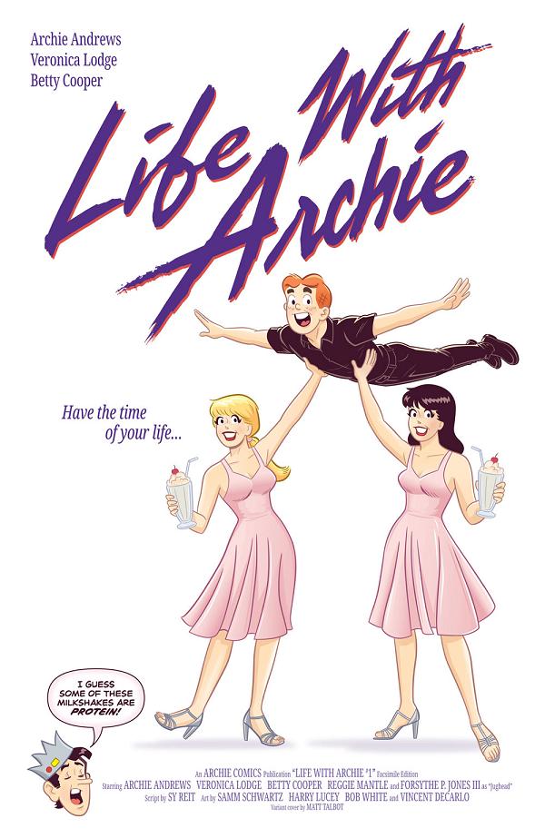 Life With Archie #1 variant cover by Matt Talbot