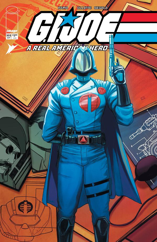 G.I. Joe: A Real American Hero #332 CVR C CVR C NIMIT MALAVIA SECRET DOSSIER cover