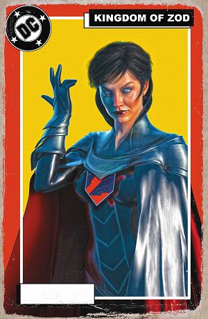 Supergirl #17 CVR E CVR E MARK SPEARS KINGDOM OF ZOD FOIL cover