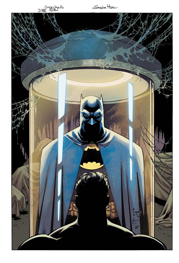 Batman & Robin Year One Dynamic Duos #2 CVR E (OF 12) CVR E GREG CAPULLO & SANDRA HOPE DARK KNIGHT RETURNS 40TH ANNIVERSARY CARD STOCK cover