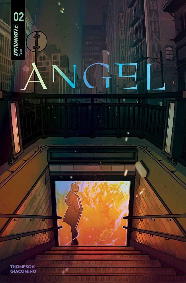 Angel #2 variant cover by Meredith McClaren