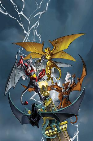Gargoyles (2026) #2 CVR I CVR I INC 1:20 FRANK PAUR VIRGIN cover