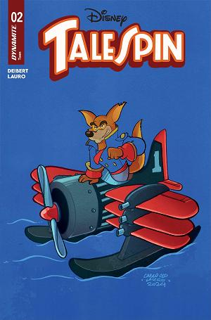 Talespin #2 CVR B CVR B CARLO LAURO COLOR BLEED cover