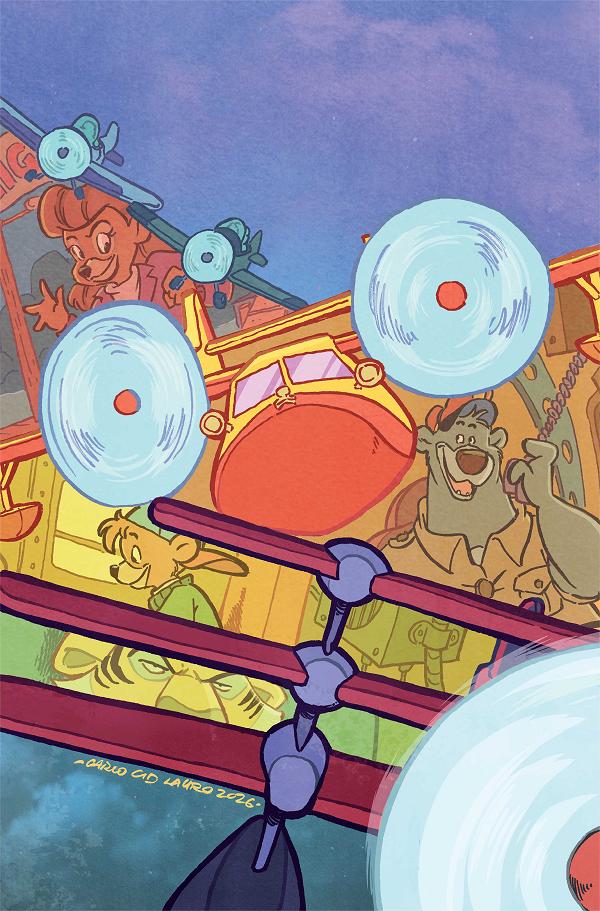 Talespin #2 CVR H CVR H INC 1:20 CARLO LAURO VIRGIN cover