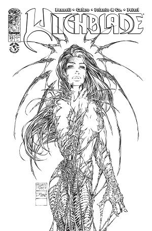 Witchblade #25 CVR B CVR B MICHAEL TURNER & DTRON cover