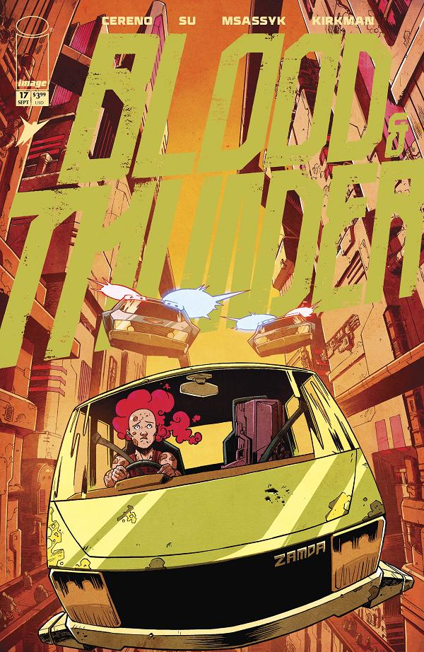 Blood & Thunder #17 CVR B CVR B NICK ROCHE & JOSH BURCHAM cover
