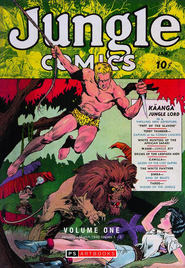 Golden Age Classics Jungle Comics HC Vol 01