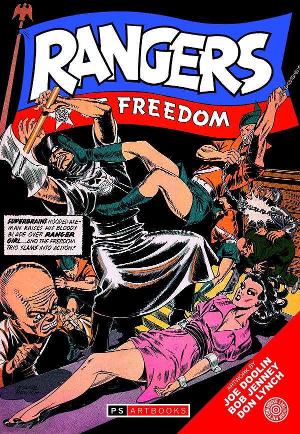 Golden Age Classics Rangers Of Freedom HC Vol 01 cover by Dan Zolnerowich