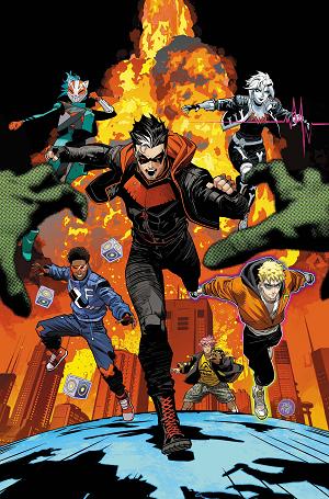 Teen Titans #1 CVR B CVR B DAN MORA CARD STOCK cover