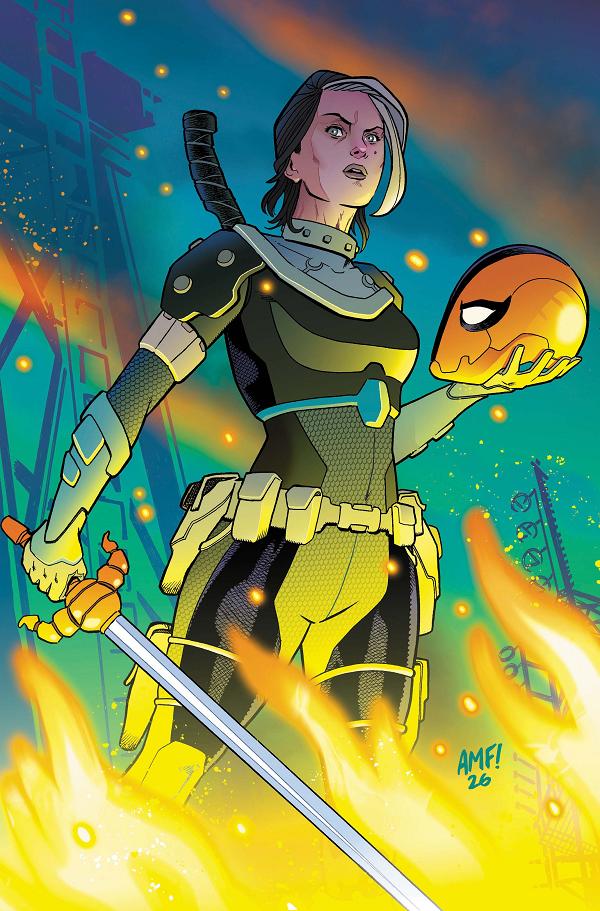 Deathstroke The Terminator #7 CVR C CVR C TONY FLEECS CARD STOCK cover
