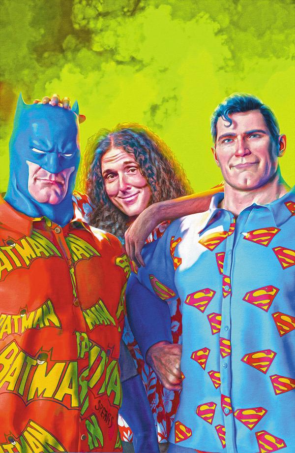 Batman Superman Weird Al Worlds Weirdest #1 CVR B (ONE SHOT) CVR B MARK SPEARS CARD STOCK cover