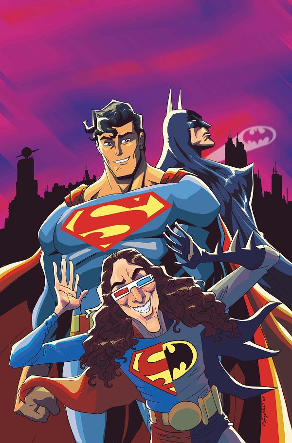 Batman Superman Weird Al Worlds Weirdest #1 CVR D (ONE SHOT) CVR D JERRY GAYLORD CARD STOCK cover
