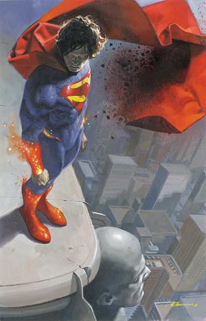 Absolute Superman #23 CVR D CVR D FABRIZIO DE TOMMASO CARD STOCK cover