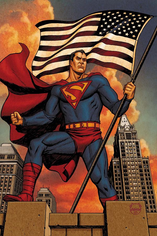 Superman The Stranger #1 CVR B (OF 6) CVR B DAVE JOHNSON CARD STOCK cover