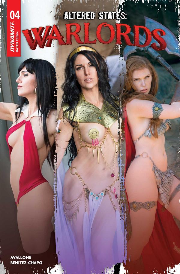 Altered States Warlords #4 CVR D CVR D COSPLAY JACKIE GOEHNER cover