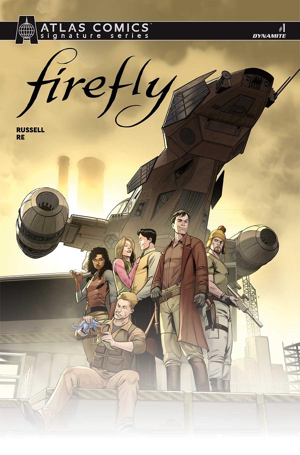 Firefly #1 CVR J ROBERT QUINN ATLAS EDITION SIGNED BY MARK RUSSELL cover