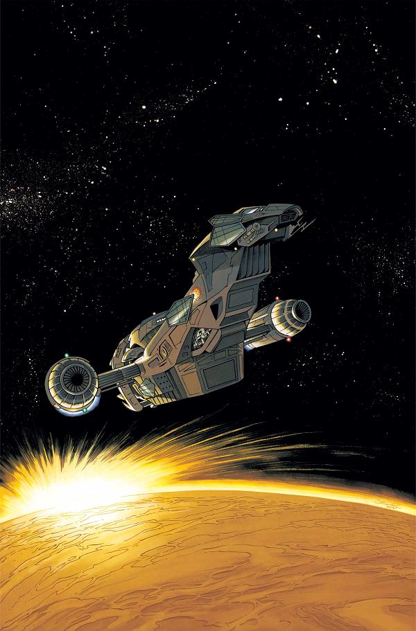 Firefly #1 CVR K CVR K DECLAN SHALVEY METAL PREMIUM cover
