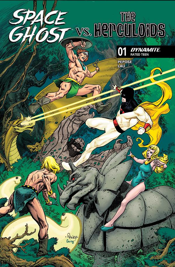 Space Ghost Vs The Herculoids #1 CVR E CVR E TOM RANEY cover