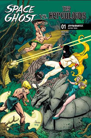 Space Ghost Vs The Herculoids #1 CVR E CVR E TOM RANEY cover