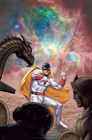 Space Ghost Vs The Herculoids #1 CVR M CVR M INC 1:20 JOSEPH MICHAEL LINSNER VIRGIN cover