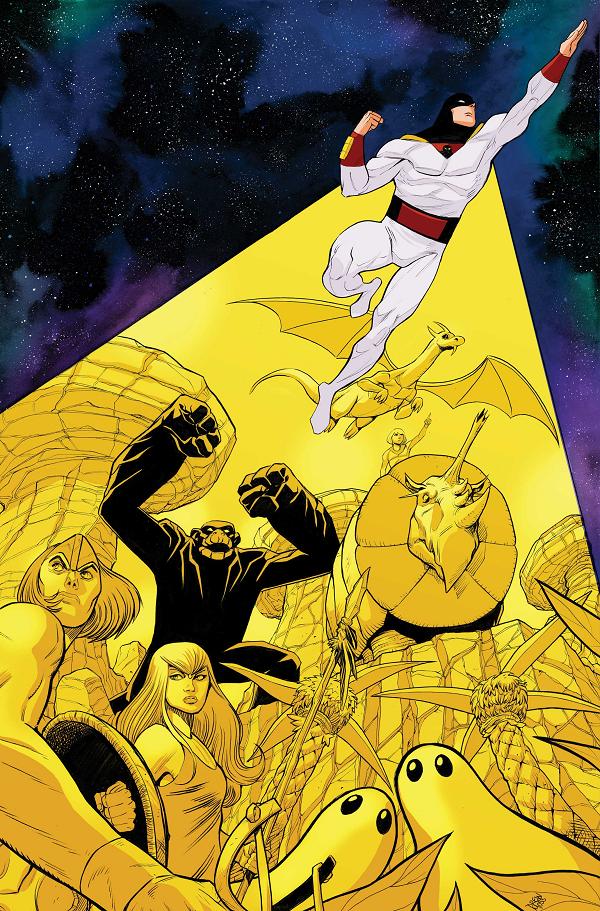 Space Ghost Vs The Herculoids #1 CVR N CVR N INC 1:25 DREW MOSS VIRGIN cover