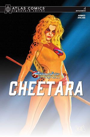 Thundercats Cheetara #1 CVR J CVR J MARK SPEARS ATLAS EDITION SIGNED BY SALADIN AHMED cover