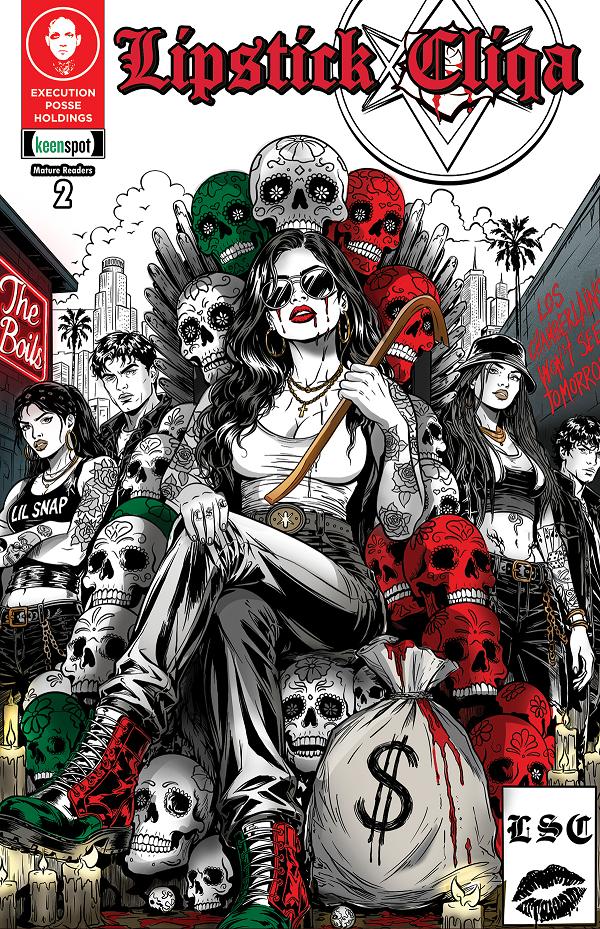 Lipstick Cliqa Deluxe Edition #2 CVR A J SELIN TAKE THE THRONE (MR) cover