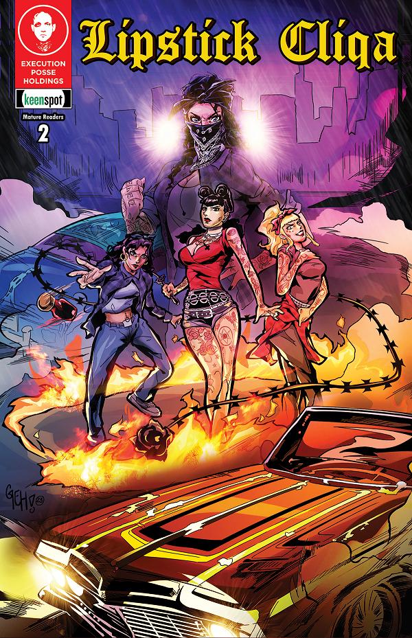 Lipstick Cliqa Deluxe Edition #2 variant cover by Marcelino Servicio