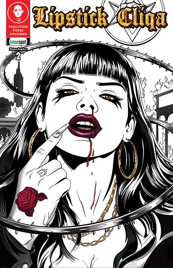 Lipstick Cliqa Deluxe Edition #2 CVR C (OF 3) CVR C J SELIN NOSEBLEED cover