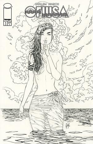 Ofiusa #1 CVR D (OF 6) CVR D INC 1:25 GUILLEM MARCH RAW ART cover