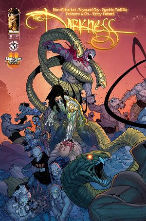 Darkness (2025) #8 CVR C CVR C PAT BOUTIN & STEVE FIRCHOW CONNECTING WITCHBLADE TEAM UP cover