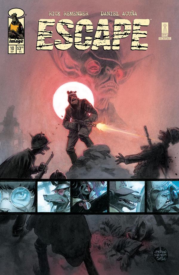 Escape #10 CVR B CVR B ANDREW ROBINSON cover