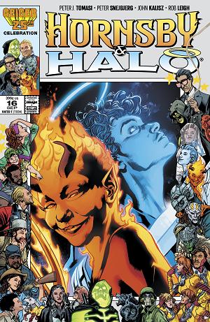 Hornsby & Halo #16 CVR B CVR B BRYAN HITCH & BRAD ANDERSON GEIGER #25 ANNIVERSARY cover