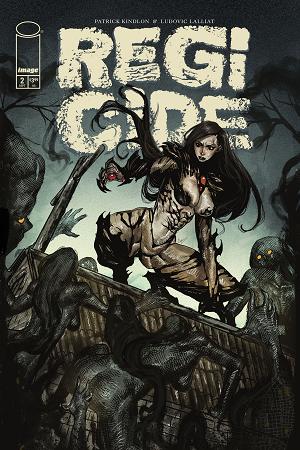 Regicide #2 CVR E (OF 4) CVR E AKILA GABRIEL WITCHBLADE TEAM UP cover