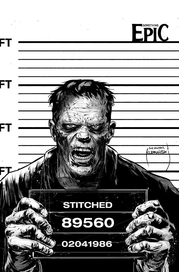 Something Epic #15 CVR C CVR C SZYMON KUDRANSKI RAW ART cover