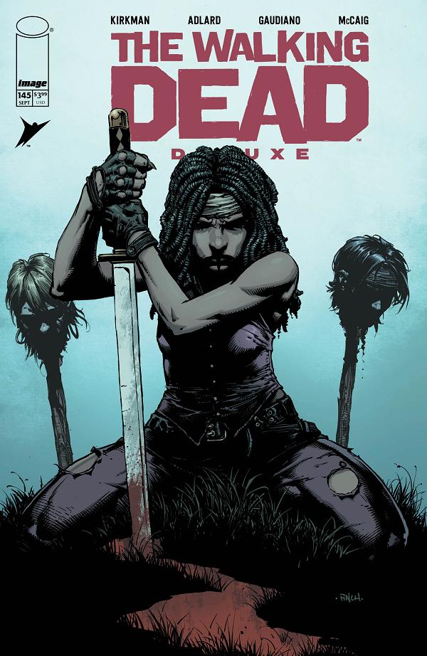 Walking Dead Deluxe #145 cover by David Finch