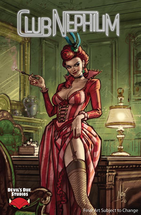 Club Nephilim #2 variant cover by Ignacio Noe