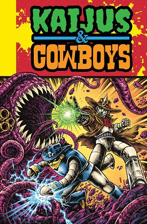 Kaijus & Cowboys #2 CVR B (OF 12) CVR B FERXPAIN EC HOMAGE cover