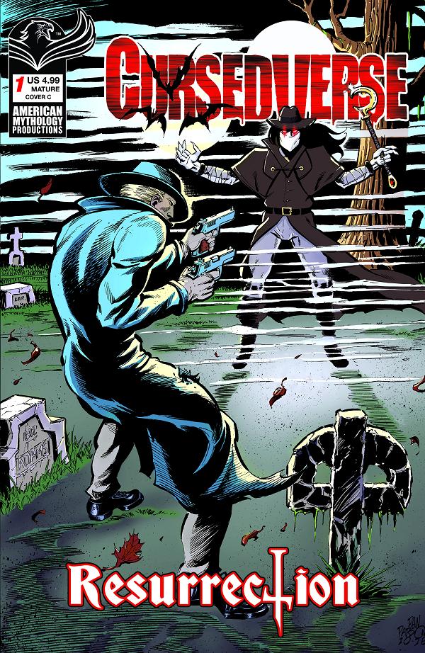 Cursedverse Resurrection #1 variant cover by Dan Parsons