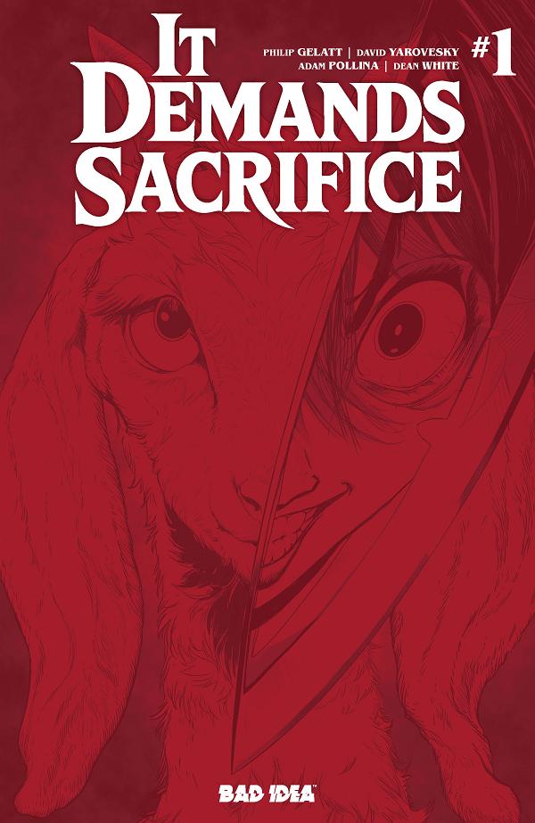 It Demands Sacrifice #1 variant cover by TBA