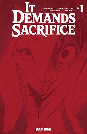 It Demands Sacrifice #1 CVR I (OF 4) CVR I INC 1:250 TBA BOOK AND VINYL RECORD cover