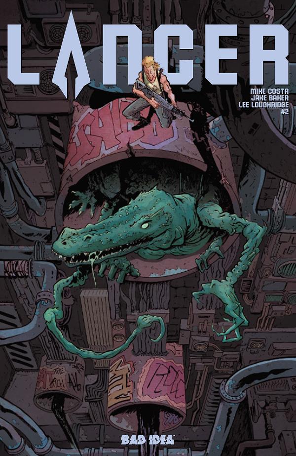 Lancer #2 variant cover by Jake Baker